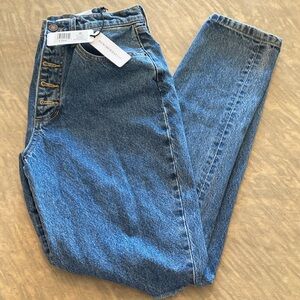 NWT, WeWoreWhat The Danielle Distressed Denim Jeans